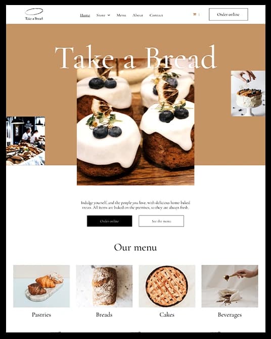 متجر المخبوزات