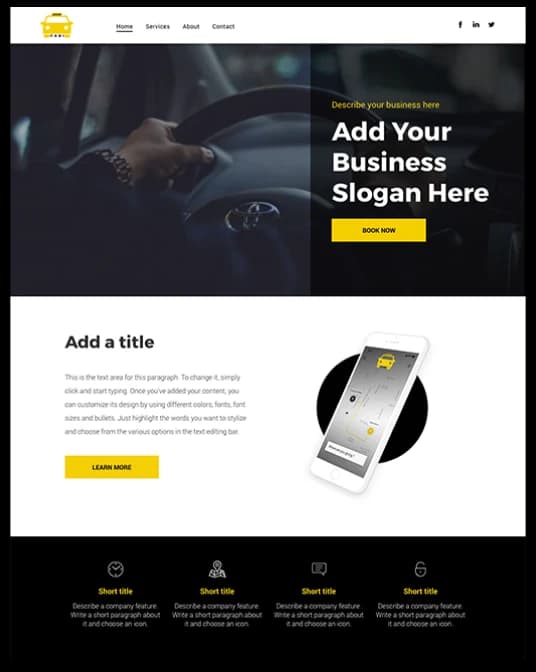 خدمة سيارات الأجرة